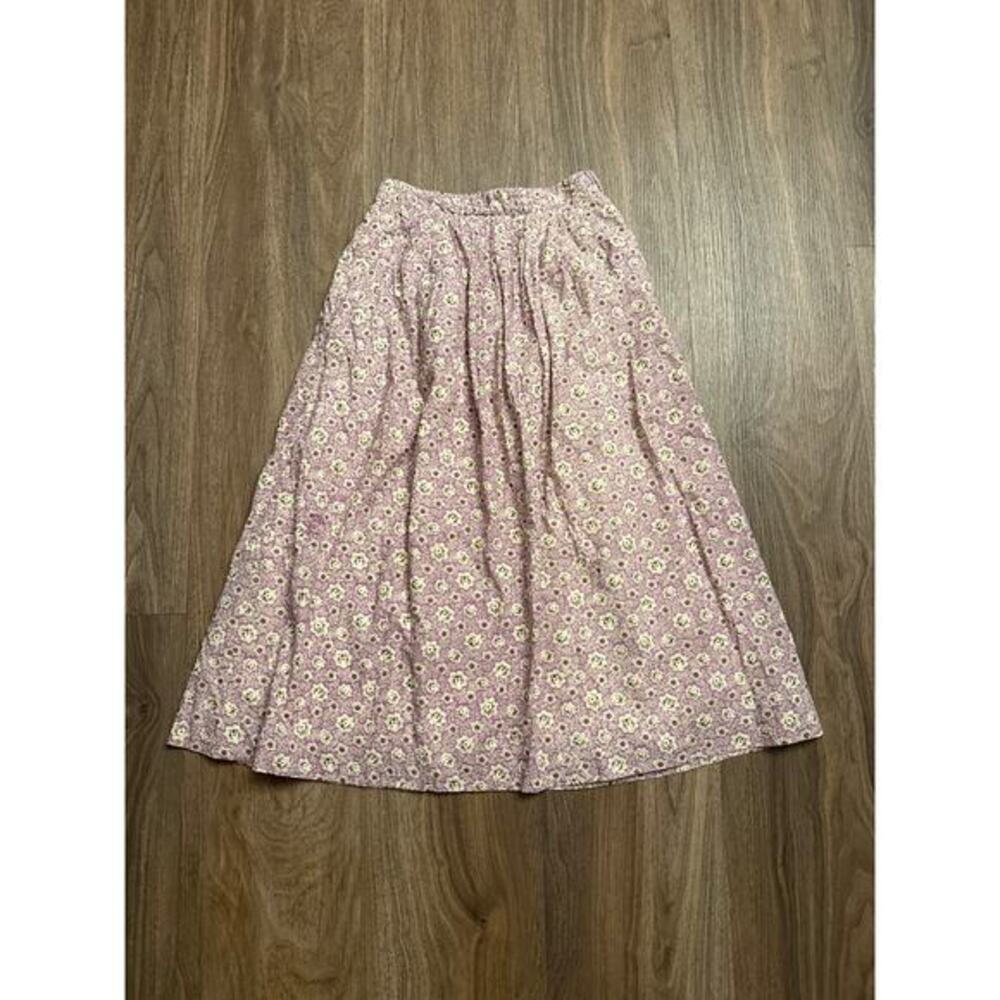 Sea New York floral cotton voile maxi skirt size XX small